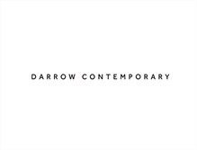 Tablet Screenshot of darrowcontemporary.com